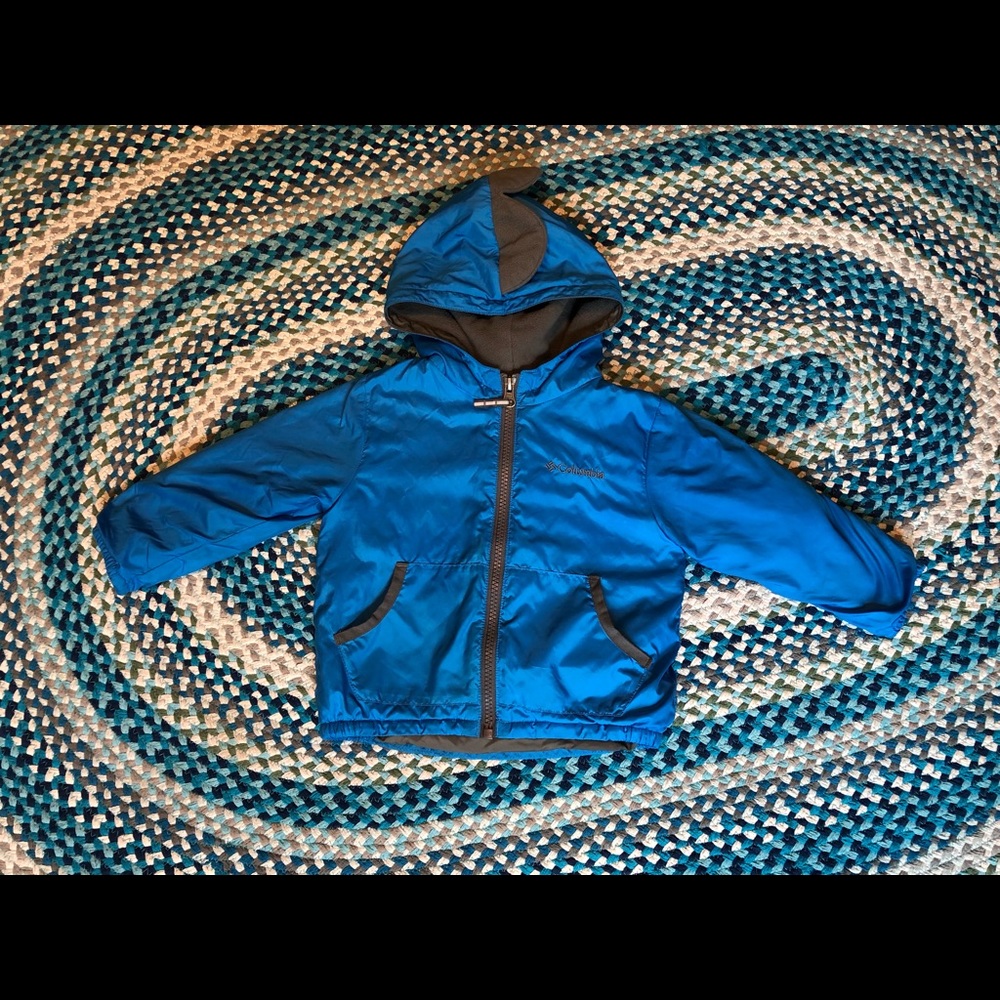 Toddler Columbia Blue Boy Light Dinosaur Jacket
